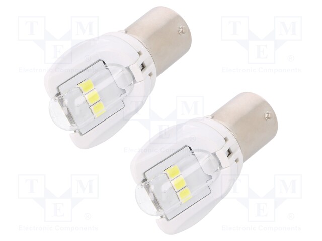 Filament lamp: automotive; BAY15S; 12V; 1W; VISIONPRO LED; P21W