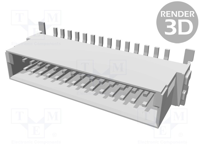 Connector: PCB to PCB; male; PIN: 28; 1.27mm; Series: har-flex; 2.3A