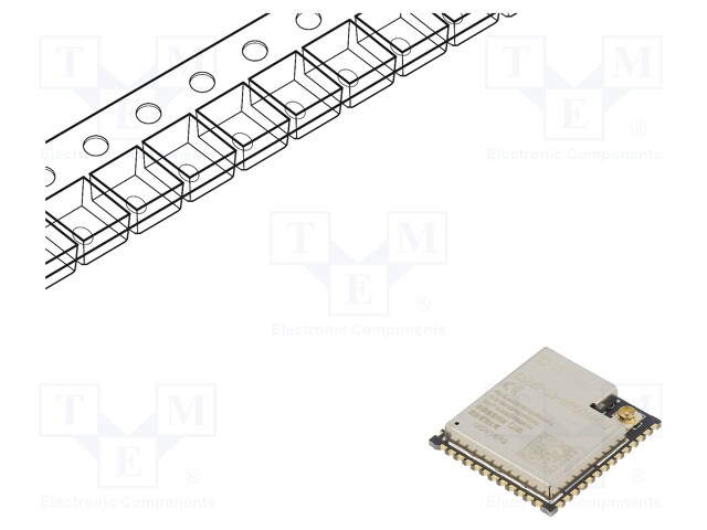 Module: IoT; Bluetooth Low Energy,WiFi; external; SMD; Flash: 16MB