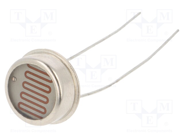 Photoresistor; 250mW; 45÷150kΩ; 560nm; Mounting: THT; 250VDC