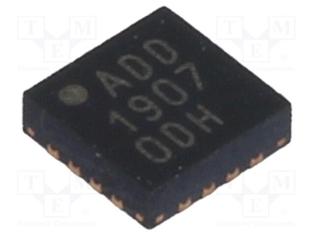 D/A converter; 8bit; 3.4Msps; Channels: 1; 1.8÷5.5V; QFN16