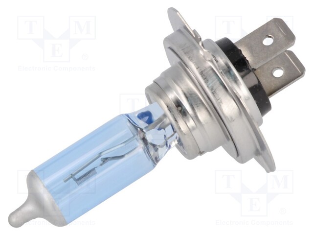 Filament lamp: automotive; PX26d; 12V; 55W; COOL BLUE; H7