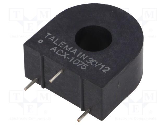 Current transformer; Series: ACX; 75A; Trans: 2500: 1; 33Ω; -40÷85°C