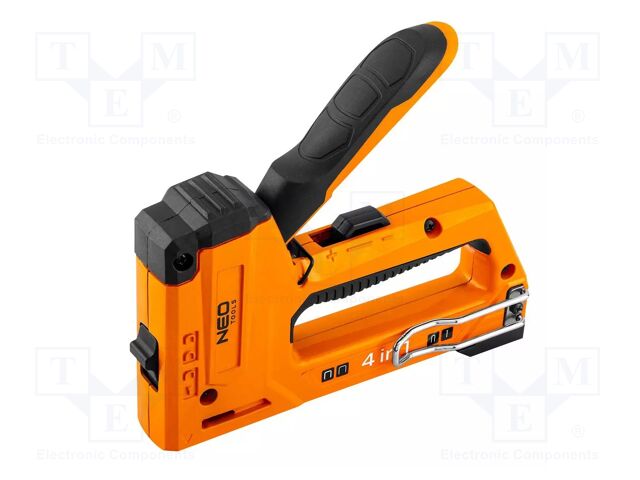 Stapler; adjusting of punching force,width staples: 6-14 mm