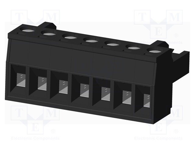 Connector: pluggable terminal block; plug; female; straight; 300V