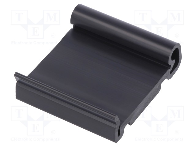 DIN rail mounting bracket; Mat: PVC; 40mm; Rail: TS35