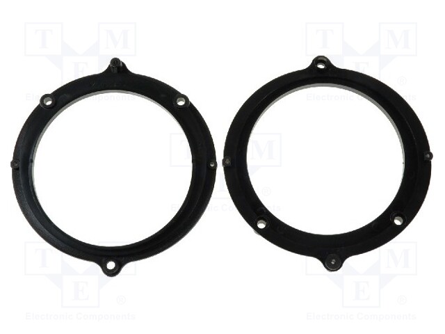 Speaker adapter; 130mm; Audi A4 front doors; Audi A4 1994->2001