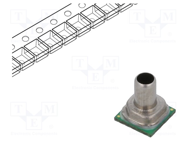 Sensor: pressure; gage; Usup: -0.3÷3.6VDC; Usup: 3.3VDC; -40÷85°C