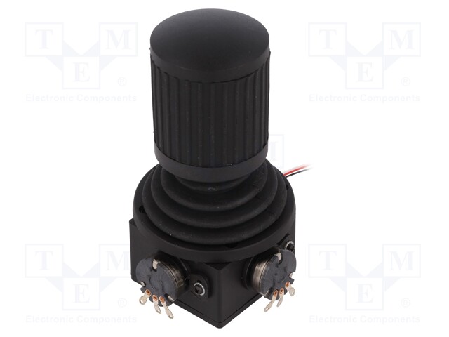 Joystick; 0÷5kΩ±5%,3- axes; Stabl.pos: 1; 5kΩ; -10÷80°C