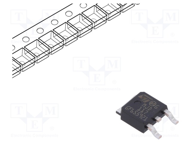 Transistor: PNP; bipolar; Darlington; 100V; 2A; 20W; DPAK