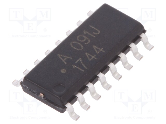 Optocoupler; SMD; Channels: 4; Out: isolation amplifier; 2.5kV