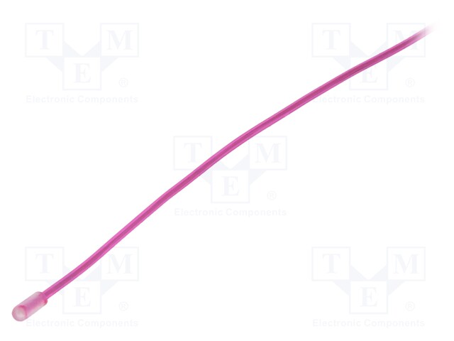 EL wire; Colour: violet; 20÷220V; 360°; Storage temp: -10÷60°C