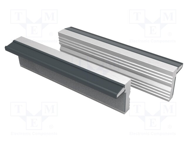 Set of protective jaws; aluminium; 125mm; SA.201251; 2pcs.