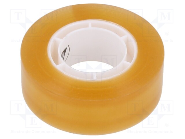 Packing tapes; ESD; L: 32.9m; W: 18mm; Thk: 0.06mm; colourless