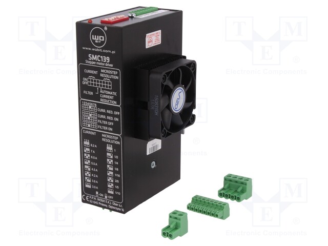 DIN; 8.2A; 24÷75VDC; Module: stepper motor controller