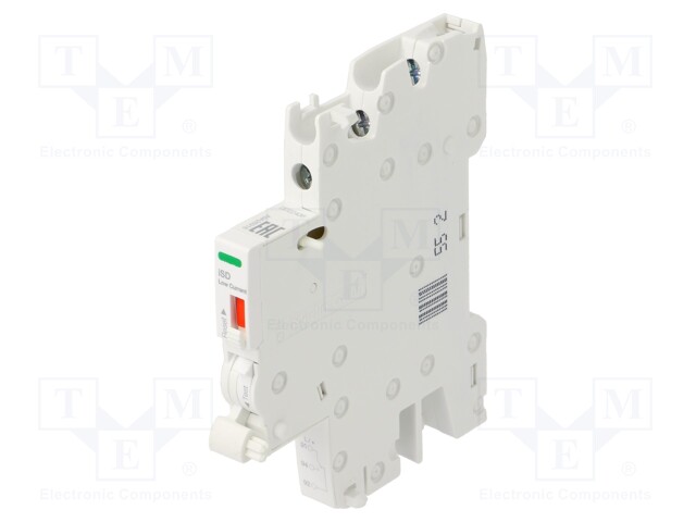 Signalling contacts; for DIN rail mounting; Contacts: SPDT; 0.1A