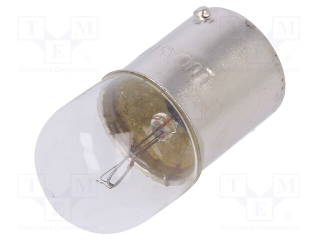 Filament lamp: automotive; BA15S; 24V; 10W; LLB