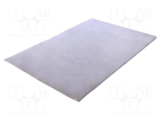 Heat transfer pad: gel; L: 300mm; W: 200mm; D: 5mm; 4.5W/mK; UL94V-0