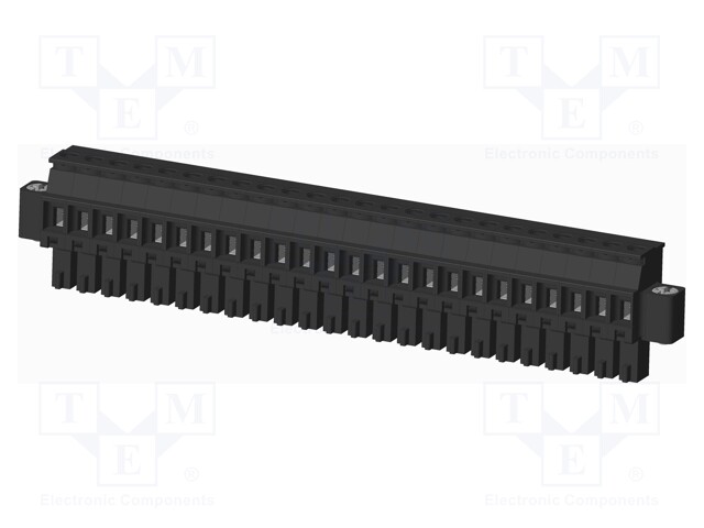 Connector: pluggable terminal block; plug; female; angled 90°