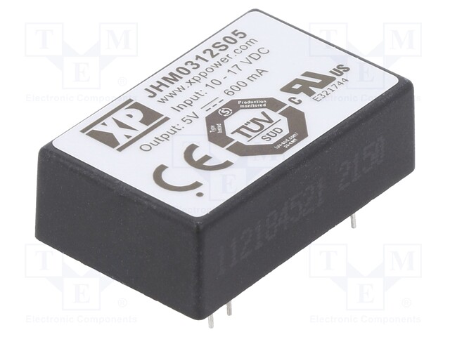 Converter: DC/DC; Mounting: THT