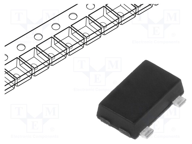 Transistor: PNP; bipolar; 20V; 4.5A; 1.96W; SOT23F
