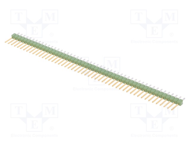 Pin header; pin strips; male; PIN: 50; straight; 2.54mm; THT; 1x50