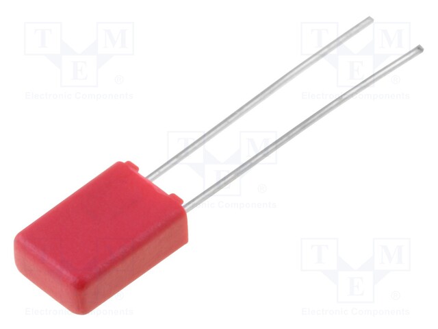 Capacitor: polypropylene; 2.2nF; 2.5mm; ±5%; 3.8x8.5x4.6mm; 250VDC