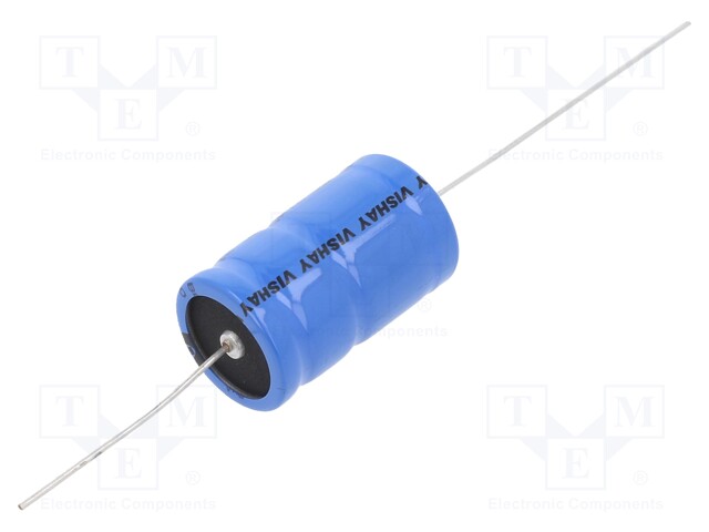 Electrolytic Capacitor, Miniature, 470 µF, 100 V, 021 ASM Series, ± 20%, Axial Leaded