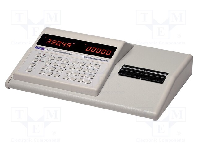 LCR meter; 5-digit LED; 0,1m÷990MΩ; 0,001p÷99000uF; 0,001u÷9900H