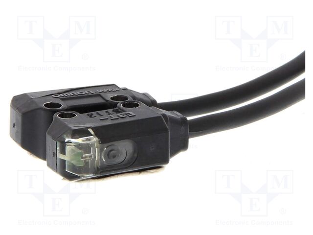 Sensor: photoelectric; Range: 1m; transmitter-receiver