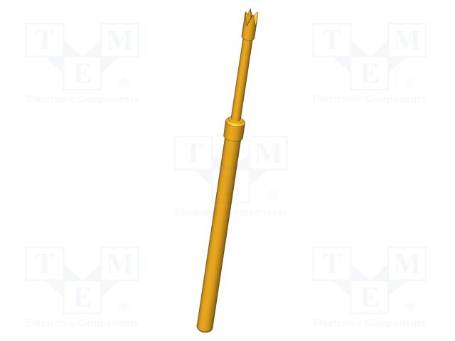 Test needle; Operational spring compression: 8mm; 5A; Ø: 1.3mm