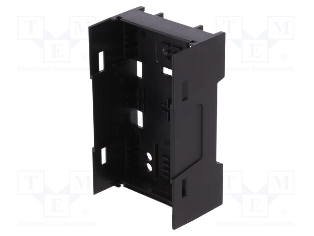 Enclosure: enclosure base; 45mm; ABS; black; UL94HB