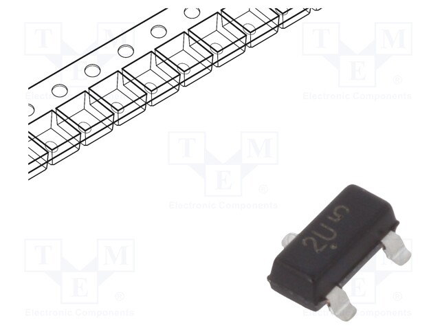 Transistor: PNP; bipolar; Darlington; 30V; 0.5A; 225mW; SOT23