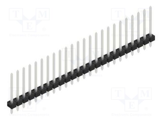 Connector: pin strips; pin header; male; PIN: 24; 2.54mm; THT; 1x24