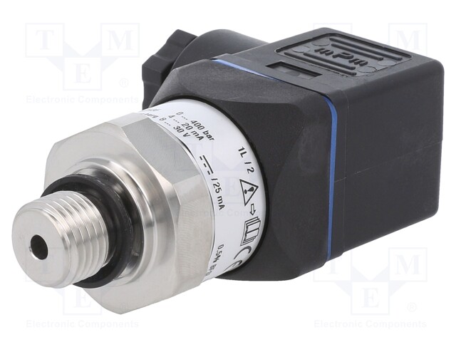 Converter: pressure; Range of val.cntrl: 0÷400 bar; 8÷30VDC; 0.5%