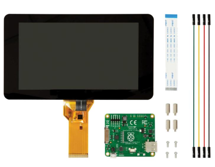 Display: Touch Screen Display, Raspberry Pi Single Board Computers, 7"