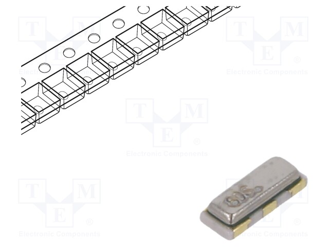 Resonator: ceramic; 8MHz; SMD; 3.2x1.3x0.7mm; Tol: ±0.5%; -40÷85°C