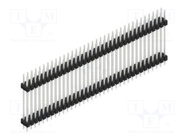 Connector: pin strips; pin header; male; PIN: 70; 2.54mm; THT; 2x35