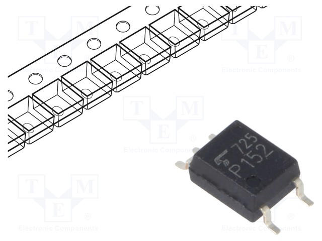 Optocoupler; SMD; Channels: 1; Out: IGBT driver; Uinsul: 3.75kV