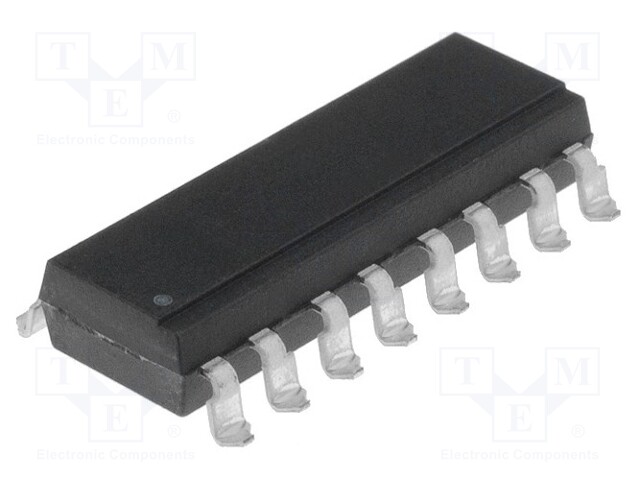 Optocoupler; SMD; Channels: 4; Out: transistor; Uinsul: 5.3kV