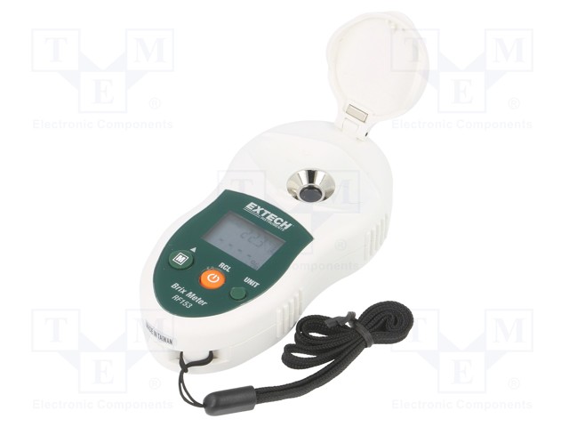 Refractometer; 10%÷95% Brix; Meas.accur: ±0,2% Brix; IP65; 120g