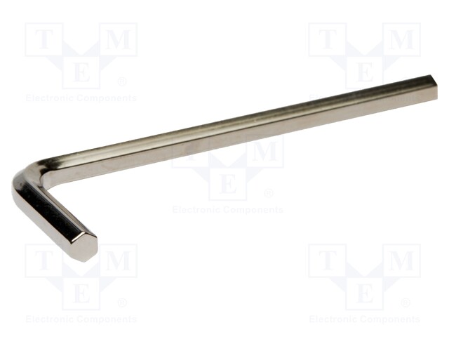 Wrench; hex key; HEX 8mm; Overall len: 108mm; steel