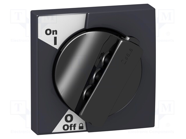 Knob; black