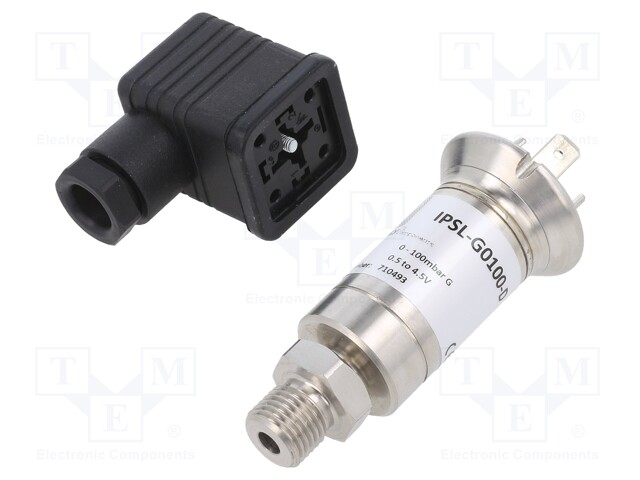 Converter: pressure; Range of val.cntrl: 0÷100 mbar; 9÷32VDC