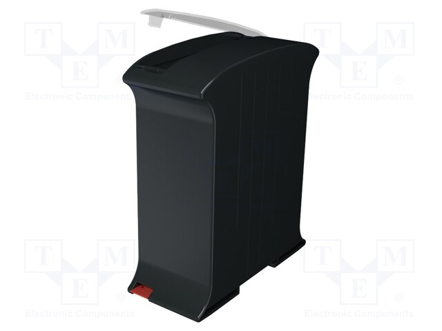 Enclosure: for DIN rail mounting; ABS