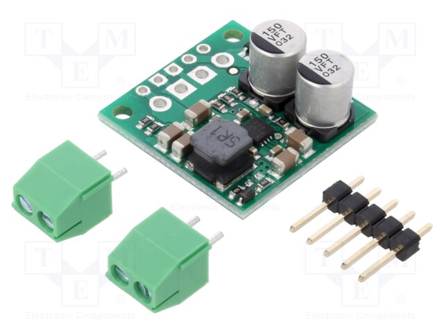 Converter: step up / step down; Uout: 9V; Uin: 2.8÷22V; 2.5A; 85%