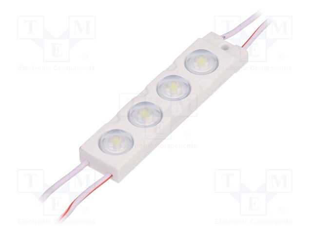 Module: LED; Colour: white cold; 0.6W; 7200(typ)K; 102(typ)lm; IP67