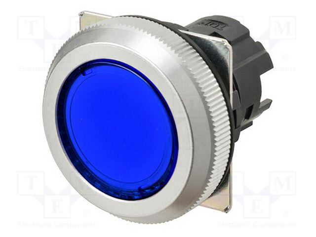 Switch: push-button; 30mm; flat