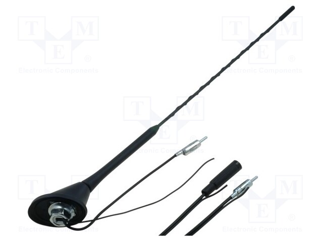 Antenna; car top; 0.41m; AM,FM; 5m