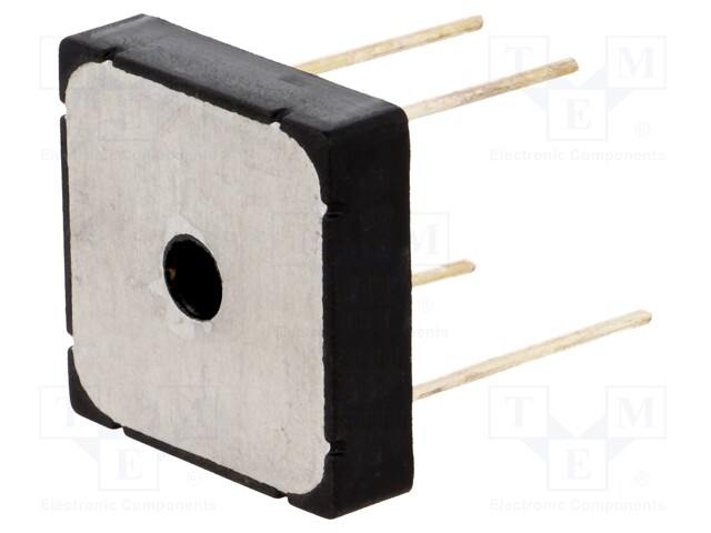 Single-phase bridge rectifier; Urmax: 800V; If: 15A; Ifsm: 270A